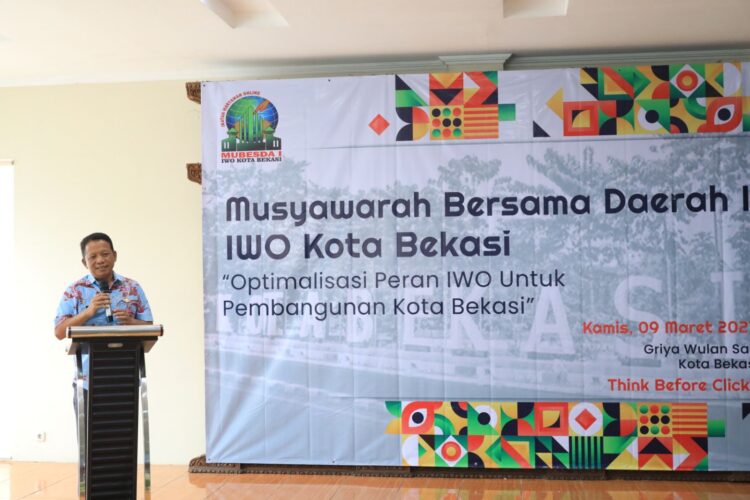 Pj. Sekda Kota Bekasi Pinta IWO Terus Bersinergi dengan Pemerintah