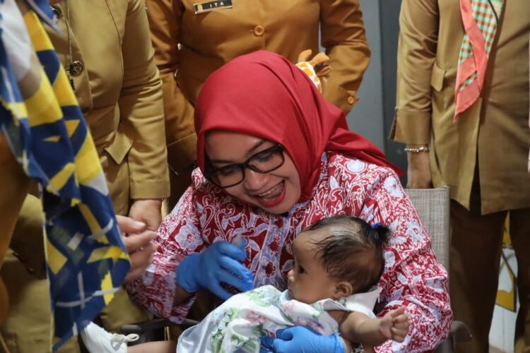 Plt Ketua PKK : Ayo Sukseskan Sub Pin, Jangan Takut Imunisasi