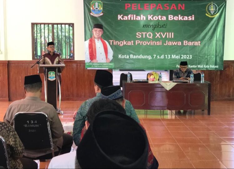 Asda II Lepas Kafilah STQH XVIII Tingkat Provinsi Jawa Barat