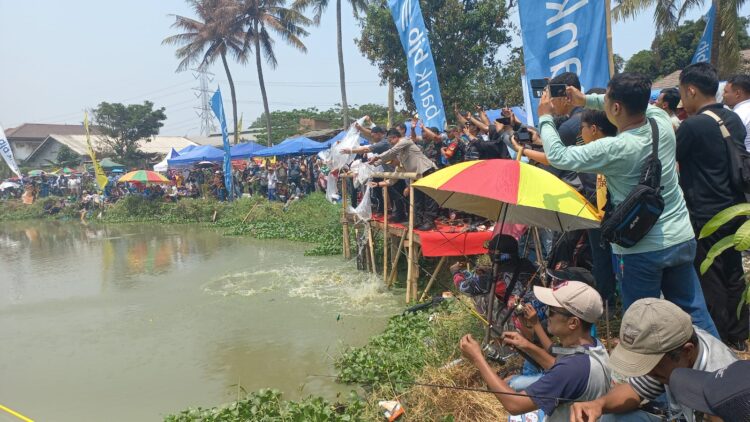 Ribuan Pemancing Padati Situ Rawa Arum