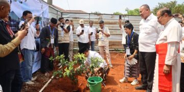 Wali Kota Hadiri Peletakan Batu Pertama Gereja St. Ignatius, Tegaskan Kepastian Hukum Rumah Ibadah
