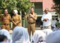Pesan Wawali Harris Bobihoe Saat Hadiri MPLS SMAN 10 Bekasi