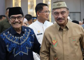 Wawali Harris Bobihoe Silaturahmi dengan Tokoh Asal Gorontalo