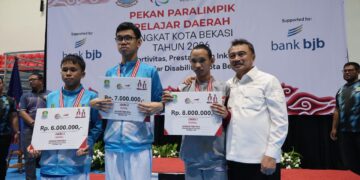 Atlet Paralimpik Bekasi Berprestasi, Harris Bobihoe Beri Apresiasi Tinggi