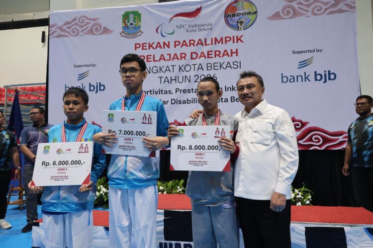 Atlet Paralimpik Bekasi Berprestasi, Harris Bobihoe Beri Apresiasi Tinggi